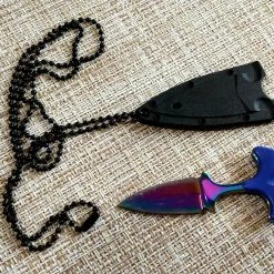 Φορητό Μίνι Κολιέ, Λεπίδα, Μαχαίρι ανοξείδωτου Durty.