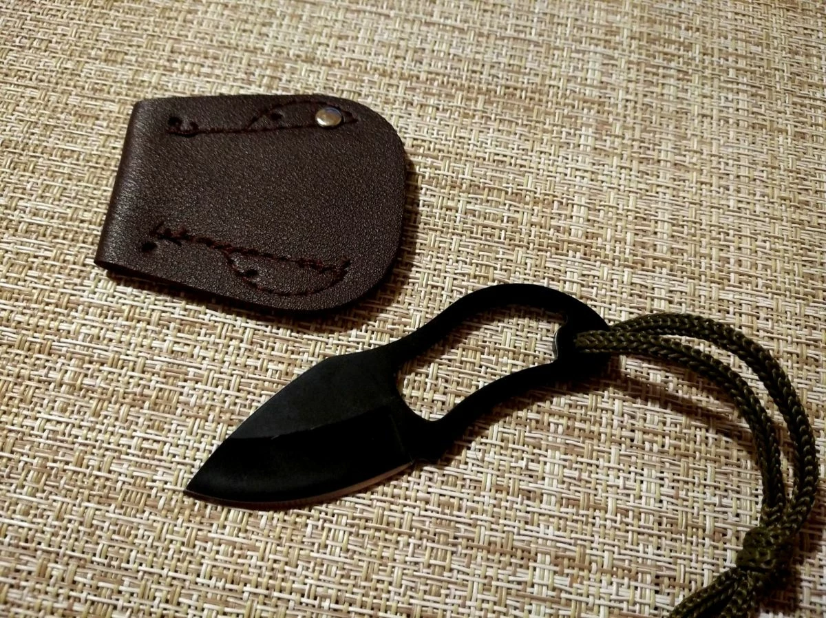 Ανοξείδωτος σουγιάς επιβίωσης με θήκη. - Image 3