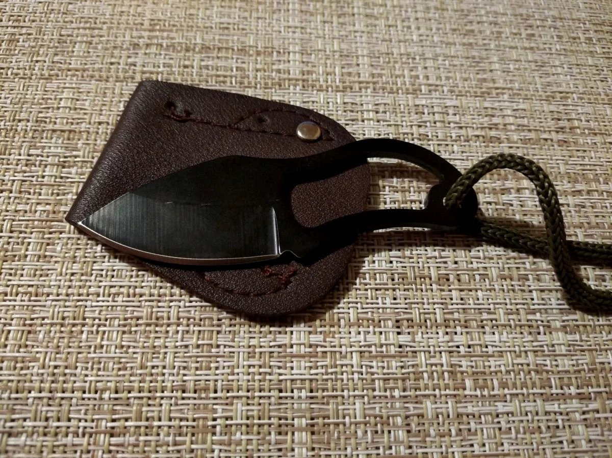 Ανοξείδωτος σουγιάς επιβίωσης με θήκη. - Image 8