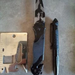 Σετ μαχαίρι διάσωσης με Tactical Pen