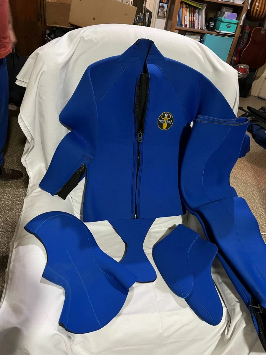 Στολή κατάδυσης 7 χιλιοστά διπλόφοδρη