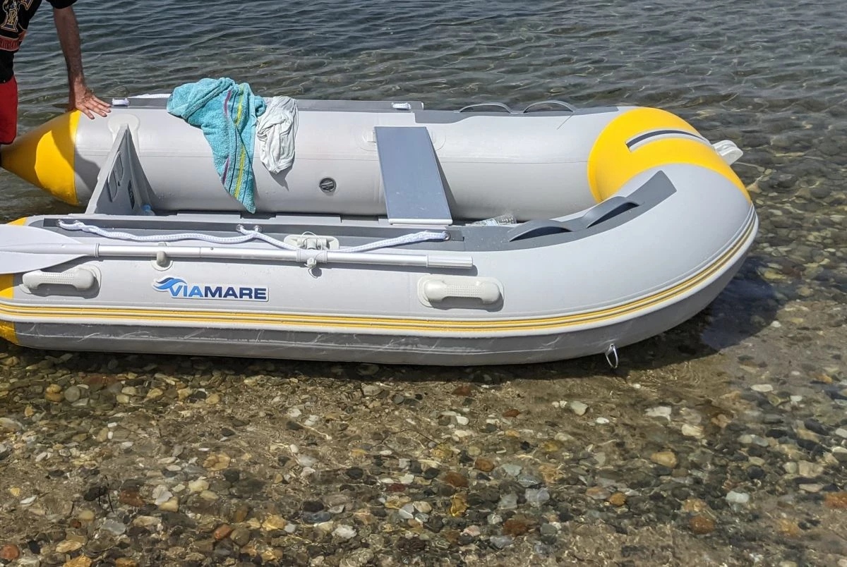 VIA MARE 270S WHITE- ΦΟΥΣΚΩΤΗ ΒΑΡΚΑ 3 ΑΤΟΜΩΝ