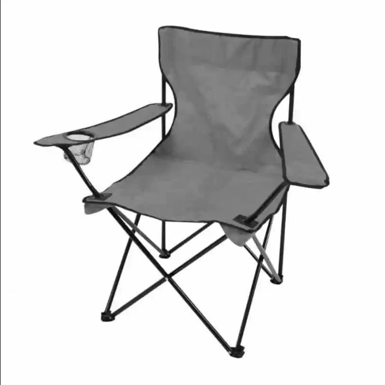 Καρέκλα CAMPING πτυσσόμενη μεταλλική- Μπλε & Γκρι "Ε-2505 - Image 2