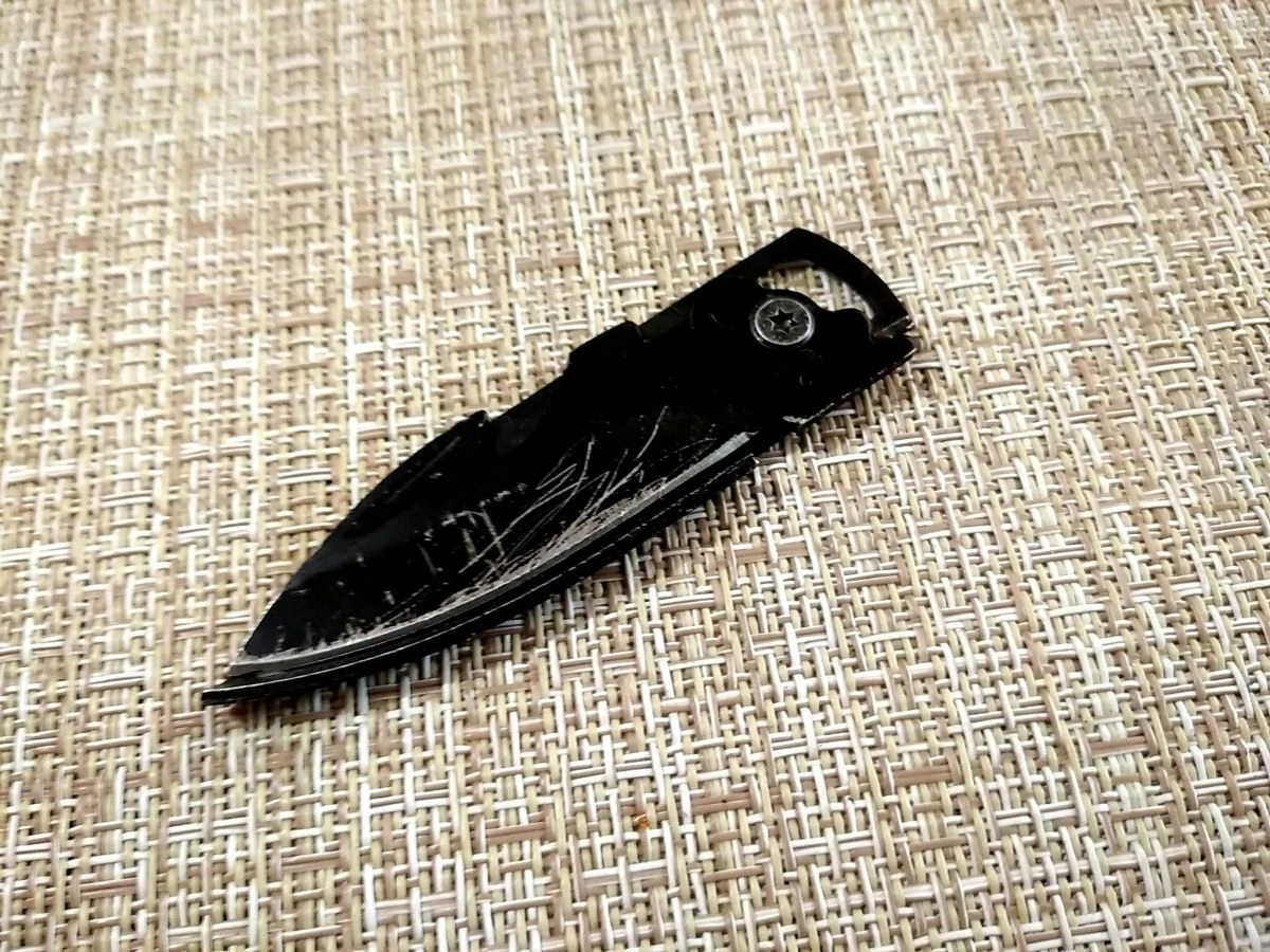 Μαυρος Μικρός Σουγιάς 5,5 πόντους λεπίδα. - Image 4