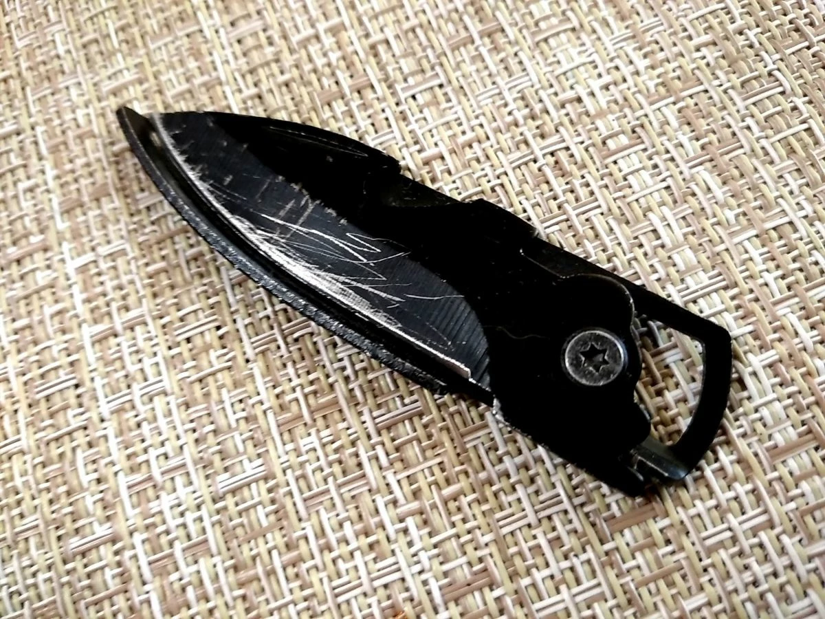 Μαυρος Μικρός Σουγιάς 5,5 πόντους λεπίδα. - Image 2