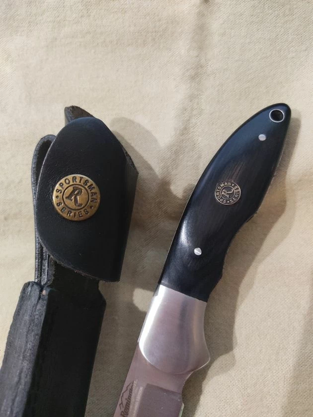 ΜΑΧΑΙΡΙ REMINGTON SPORTSMAN SERIES INSIGNIA EDITION + ΔΕΡΜΑΤΙΝΗ ΘΗΚΗ - Image 5