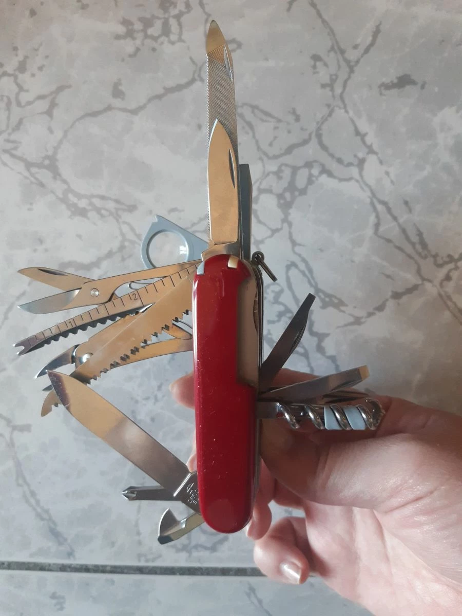 Ελβετικός Σούγιας Πολυεργαλείο Victorinox Swiss Champ Red - Image 2