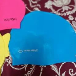 σκουφάκια κολυμβητηριου σετ 3 τμχ