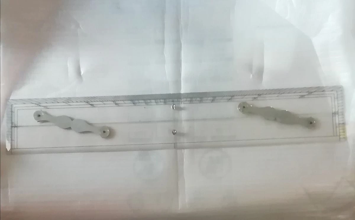 Διπαράλληλος χάρακας ναυσιπλοΐας - σχεδίου 60 Cm - Image 2