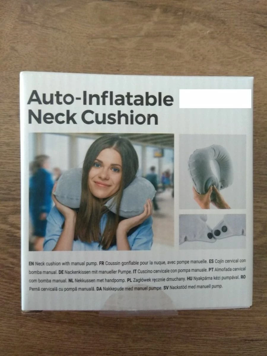 Αυτο-φουσκωτό μαξιλάρι αυχένας InnovaGoods