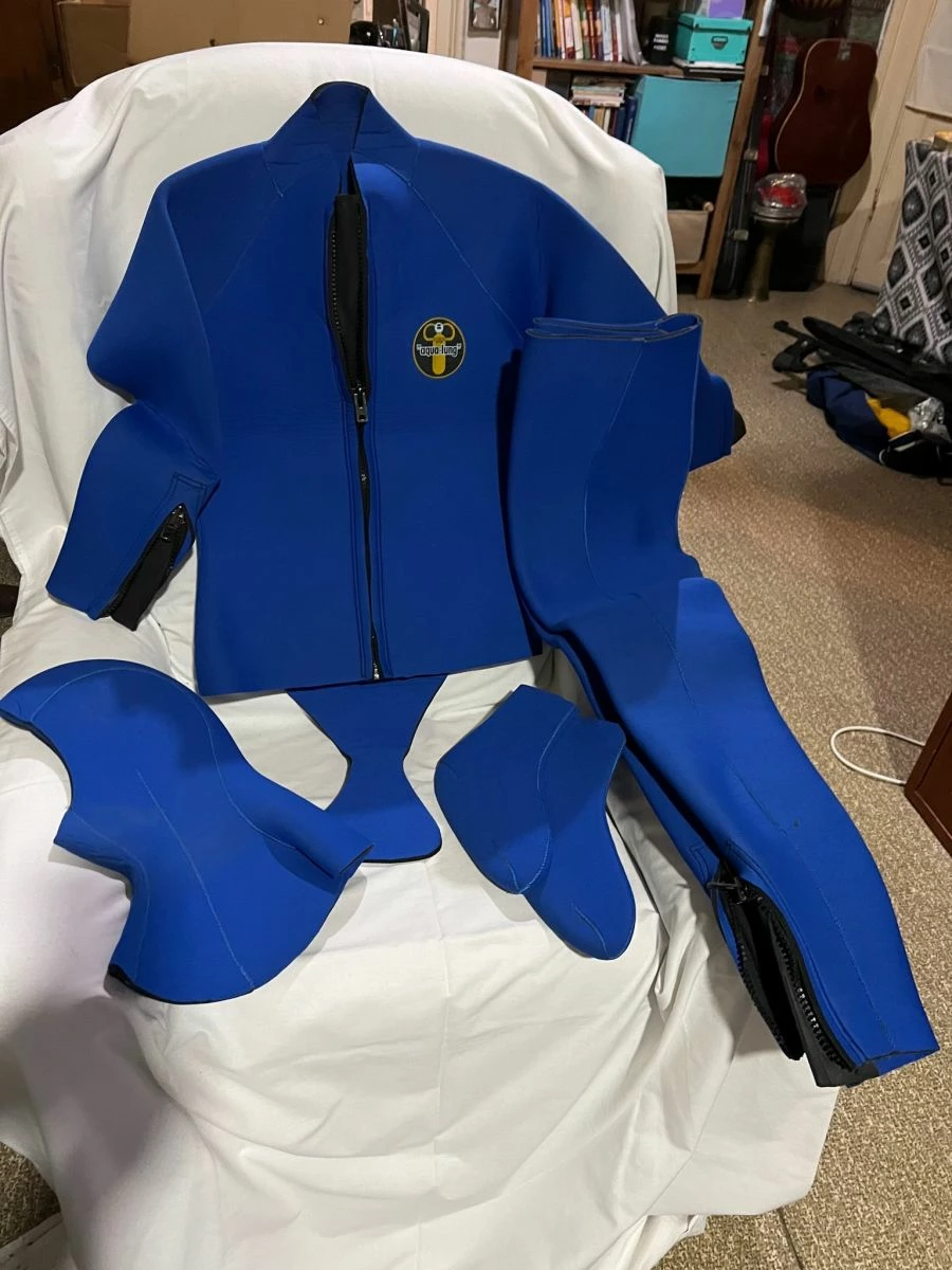 Στολή κατάδυσης 7 χιλιοστά διπλόφοδρη - Image 3