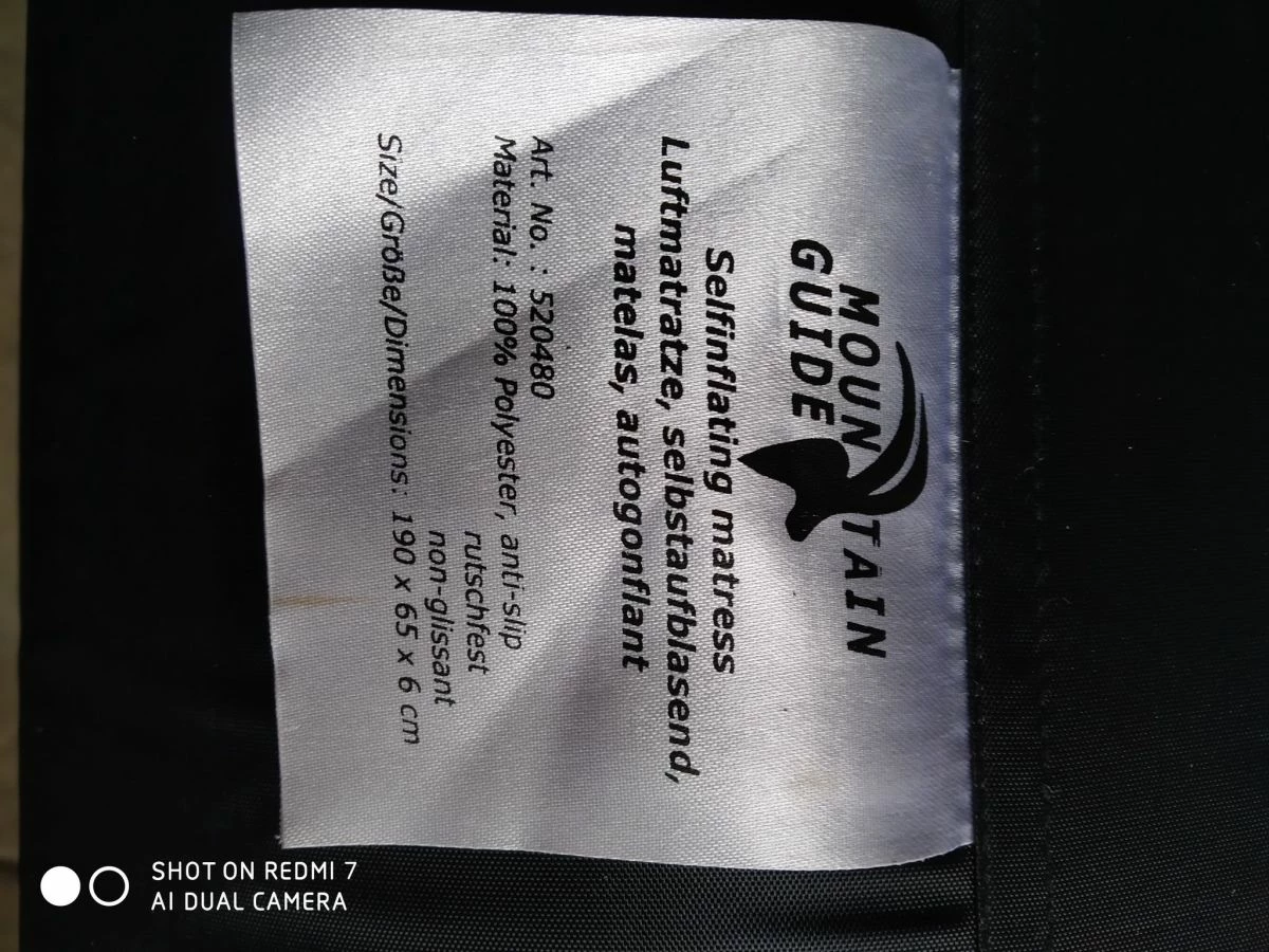 Υπόστρωμα φουσκωτό σκηνης - Image 4