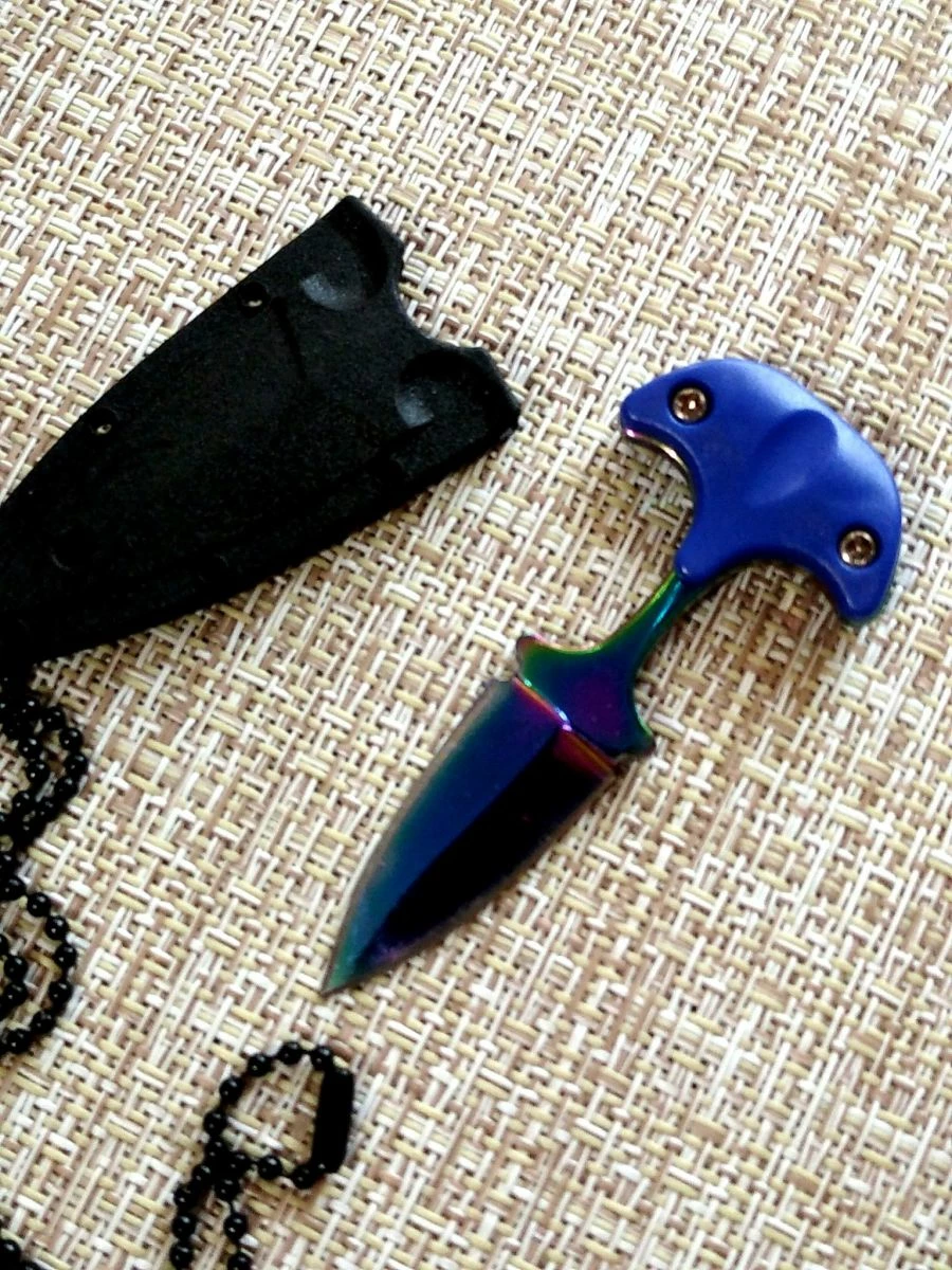 Φορητό Μίνι Κολιέ, Λεπίδα, Μαχαίρι ανοξείδωτου Durty. - Image 5