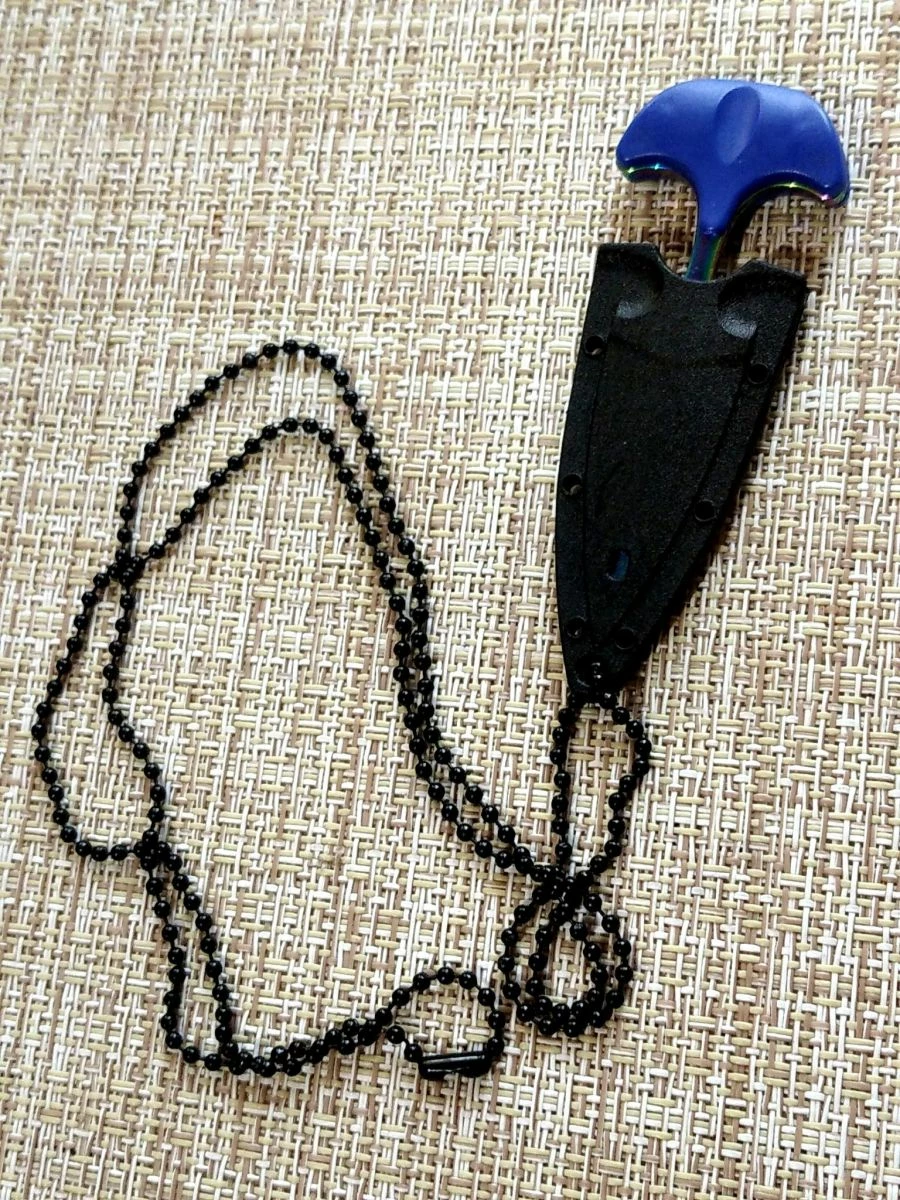 Φορητό Μίνι Κολιέ, Λεπίδα, Μαχαίρι ανοξείδωτου Durty. - Image 6