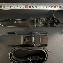 Tactical μαχαίρι Lianhe με Paracord & πλαστική θήκη