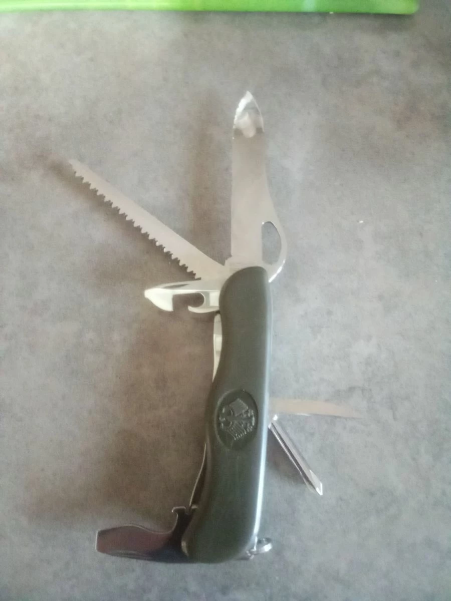 Ελβετικός σουγιας χακί - Image 2