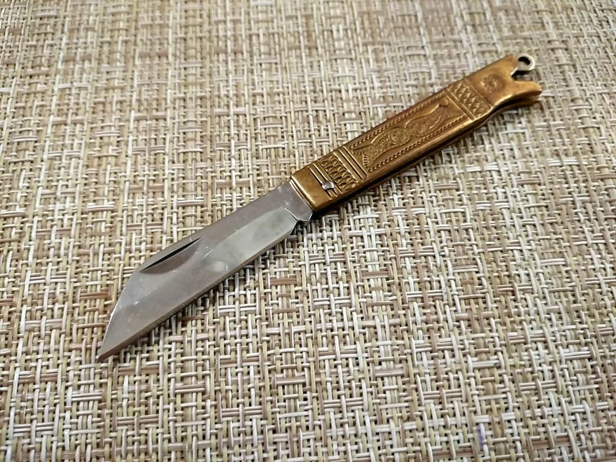 Αναδιπλούμενο Σουγιάς Χρυσό Χρώμα από ανοξείδωτο ατσάλι. - Image 6