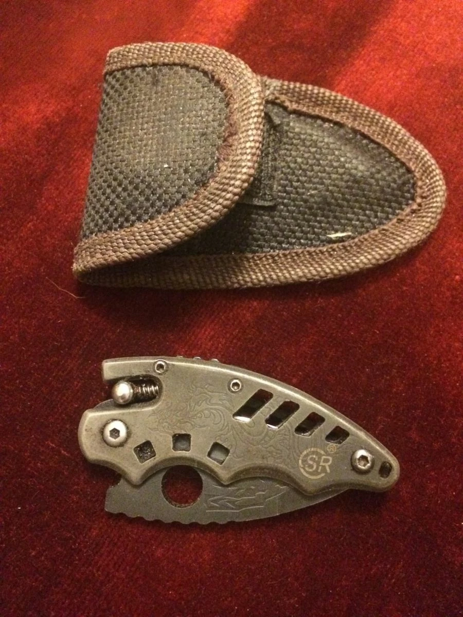 Σουγιάς ελαφρύς Επιχειρησιακός Ανοξείδωτος & αναδιπλούμενος Μικρού μεγέθους για Hobby-Κυνήγι-Ψάρεμα Εξερεύνηση κλπ. - Image 2