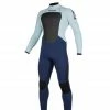 Mystic Star 5mm Back Zip Wetsuit Navy/Grey Small