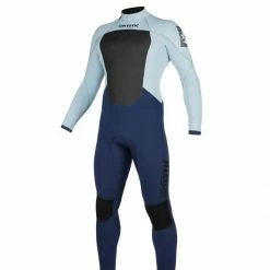 Mystic Star 5mm Back Zip Wetsuit Navy/Grey Small