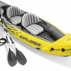 Kayak / Διθέσιο Φουσκωτό κανο Explorer K2 - Intex / Watersports / INTEX EXPLORER K2 ΦΟΥΣΚΩΤΟ KAYAK ΘΑΛΑΣΣΗΣ ΔΥΟ ΑΤΟΜΩΝ ΚΙΤΡΙΝΟ