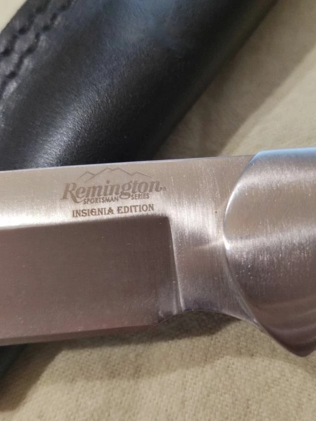 ΜΑΧΑΙΡΙ REMINGTON SPORTSMAN SERIES INSIGNIA EDITION + ΔΕΡΜΑΤΙΝΗ ΘΗΚΗ - Image 3