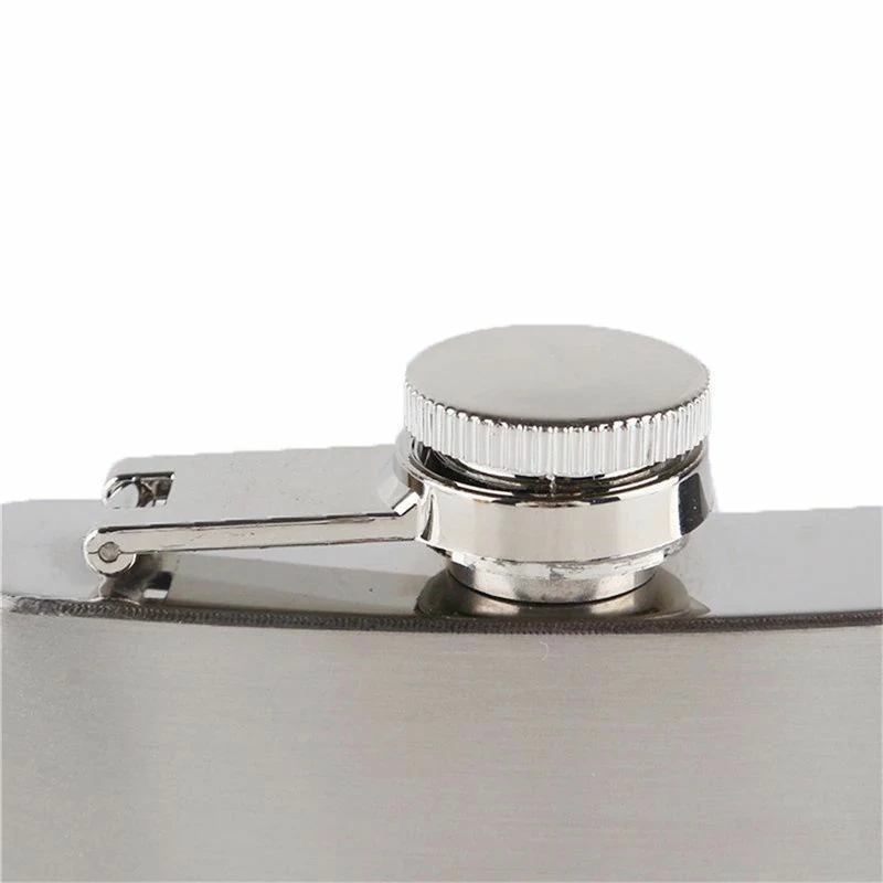 από ανοξείδωτο ατσάλι φιάλη +ποτου τσεπης 3oz - Image 3