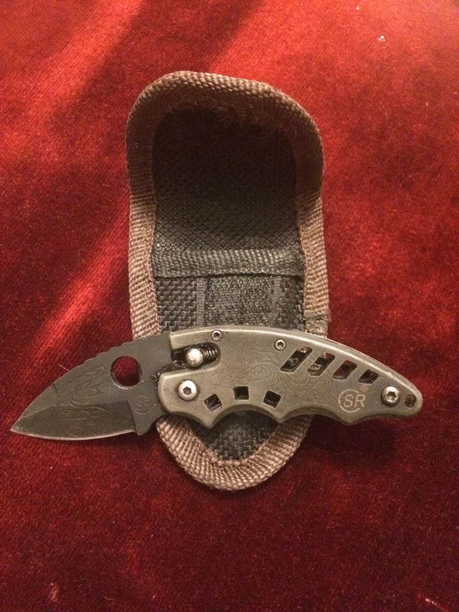 Σουγιάς ελαφρύς Επιχειρησιακός Ανοξείδωτος & αναδιπλούμενος Μικρού μεγέθους για Hobby-Κυνήγι-Ψάρεμα Εξερεύνηση κλπ.