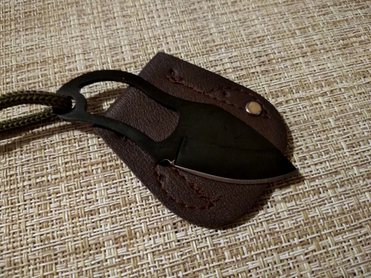 Ανοξείδωτος σουγιάς επιβίωσης με θήκη. - Image 6