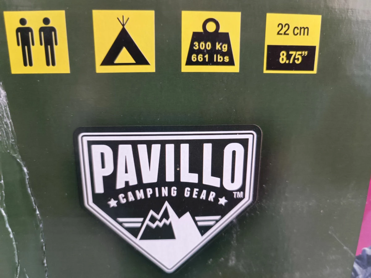 Bestway Queen Size Διπλο Aeροστρωμα με Βελουδινη Επιφανεια Μπλε 2.03Mx1.52Mx22Cm - Image 3