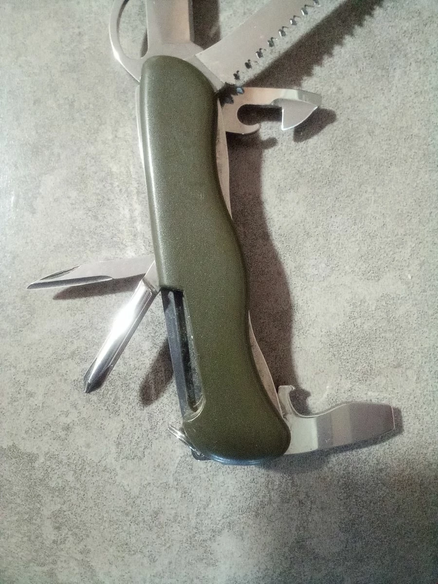 Ελβετικός σουγιας χακί - Image 4